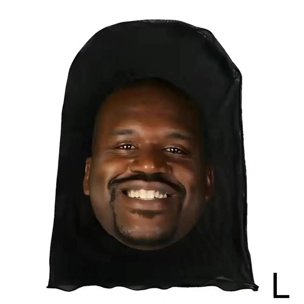 3D Mask Balaclava Hat Facial Performance Parody Prank Headgear Seamless Kanye Face Mask Celebrity Face Hip Hop Hood